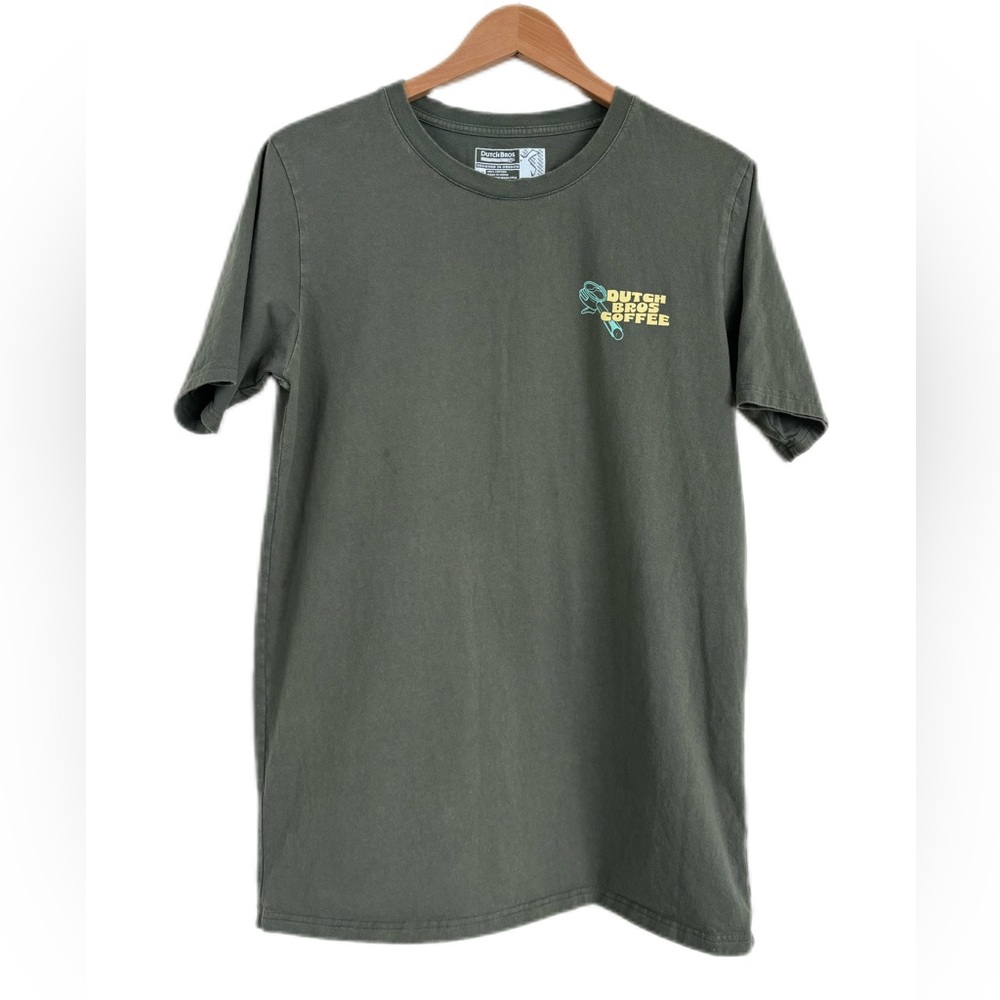 COPY - Short Sleeve Tee Shirt, Green - Dutch Bros Coffee